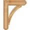 Ekena Millwork Thorton Craftsman Rough Sawn Bracket w/ Offset Brace, Western Red Cedar, 8"W x 28"D x 36"H BKT0806X28X36THR04RWR - alternate 2